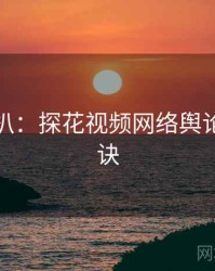 独家深扒：探花视频网络舆论爆火秘诀