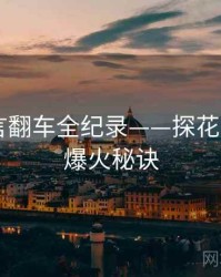 深度代言翻车全纪录——探花视频app爆火秘诀