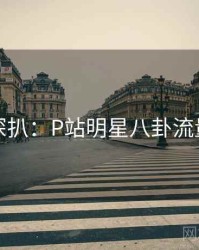 独家深扒：P站明星八卦流量密码