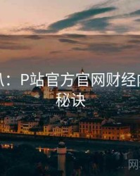 独家深扒：P站官方官网财经内幕爆火秘诀